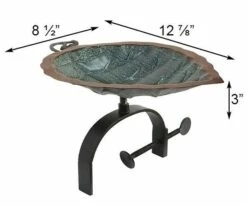 Aspen Leaf Bird Bath With Over Rail Bracket 9 Aspen Leaf Bird Bath With Over Rail Bracket -US Poultry Supplies Sales Store ACD BB 04 OR ACC3 600x500 1 0554b1fe c0b1 4886 95c6 e37a95bb1e02