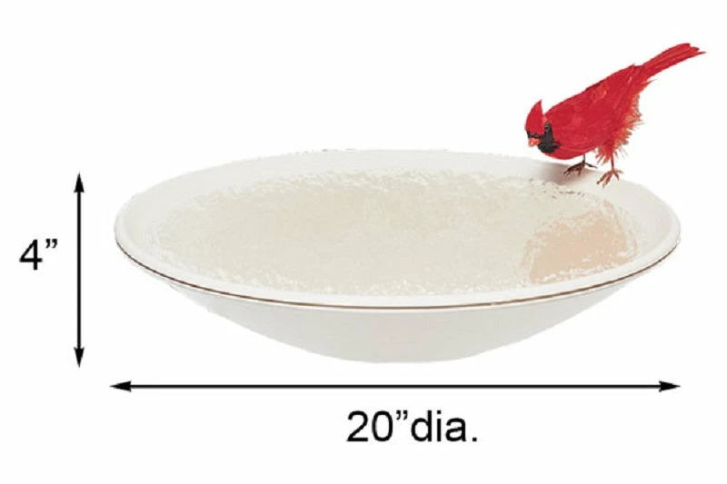 Heated Bird Bath With Deck Mount 3 Heated Bird Bath With Deck Mount - Image 2