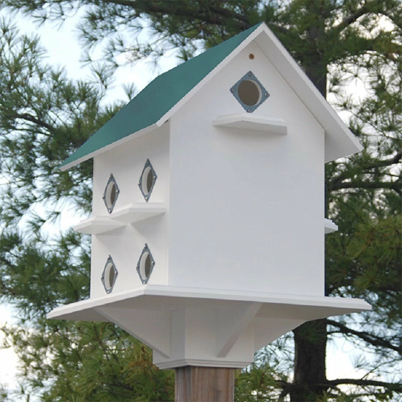 Purple Martin Mansion With Verdigris Roof 4 Purple Martin Mansion With Verdigris Roof - Image 2