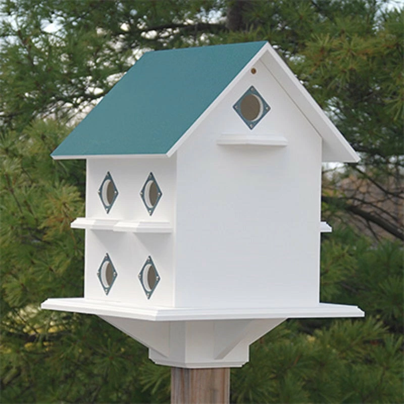 Purple Martin Mansion With Verdigris Roof 3 Purple Martin Mansion With Verdigris Roof