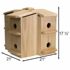 Purple Martin House, 8 Room 9 Purple Martin House, 8 Room -US Poultry Supplies Sales Store COV 10090 2 lg