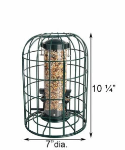 ESSCHERT DESIGN Caged Tube Bird Feeder 9 ESSCHERT DESIGN Caged Tube Bird Feeder -US Poultry Supplies Sales Store ESD FB207 ACC 500x600 9d5b80f6 d195 46cf 8da6 539e2e9b8eb8