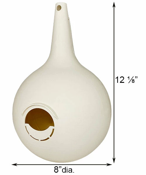 Purple Martin Two-Piece Gourd With Crescent SREH - 16 Pack 4 Purple Martin Two-Piece Gourd With Crescent SREH - 16 Pack - Image 2