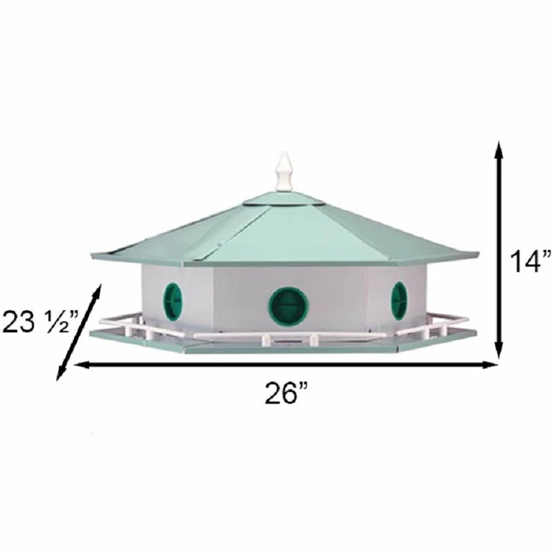 Purple Martin Deluxe Aluminum House - 6 Rooms 3 Purple Martin Deluxe Aluminum House - 6 Rooms - Image 2
