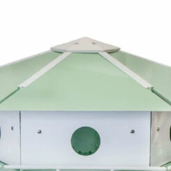 Aluminum Two-Story Premium Martin House, 12 Room 9 Aluminum Two-Story Premium Martin House, 12 Room -US Poultry Supplies Sales Store HMC AHN 12 2 lg