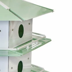 Aluminum Two-Story Premium Martin House, 12 Room 10 Aluminum Two-Story Premium Martin House, 12 Room -US Poultry Supplies Sales Store HMC AHN 12 3 lg