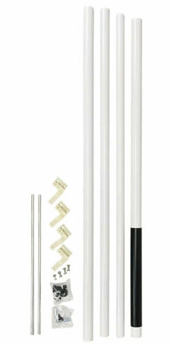 Telescoping Purple Martin House And Gourds Pole - 15'