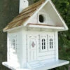 Shotgun Cottage Bird House 2 Shotgun Cottage Bird House -US Poultry Supplies Sales Store HOB 9029 WHT 400x480 83f5b4fa 52bd 4f8d a462 067c6be0a9b5