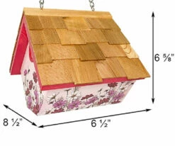 Hanging Wren House With Floral Print 7 Hanging Wren House With Floral Print -US Poultry Supplies Sales Store HOB 9074PCOMS ACC3 600x500 c1ba72ab 338e 495b 9270 8c20ed460b10