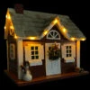 Christmas Cape Bird House With LEDs 1 Christmas Cape Bird House With LEDs -US Poultry Supplies Sales Store HOB 9302CLED ACC2 650