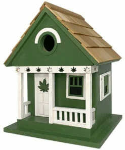 Cannabis Cottage Bird House