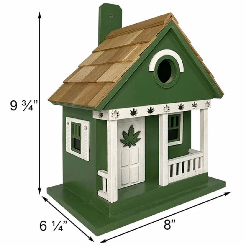 Cannabis Cottage Bird House 4 Cannabis Cottage Bird House - Image 2
