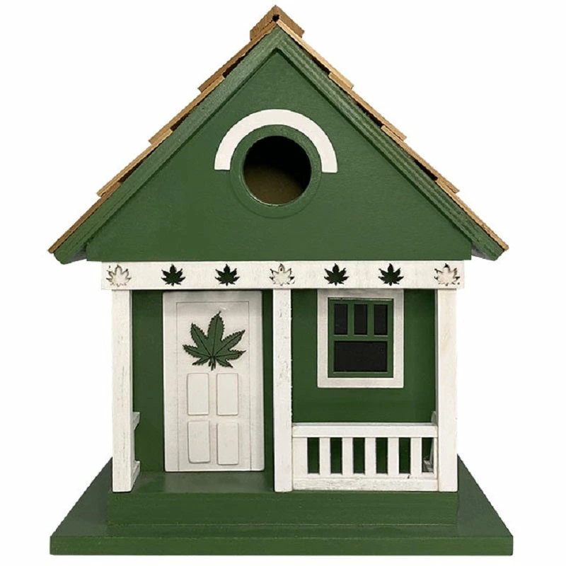 Cannabis Cottage Bird House 7 Cannabis Cottage Bird House - Image 5