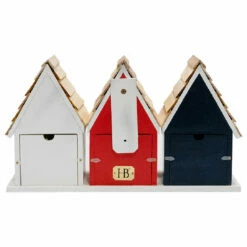 Dockside Trio Cabins Bird House 9 Dockside Trio Cabins Bird House -US Poultry Supplies Sales Store HOB 9500DS 3 lg