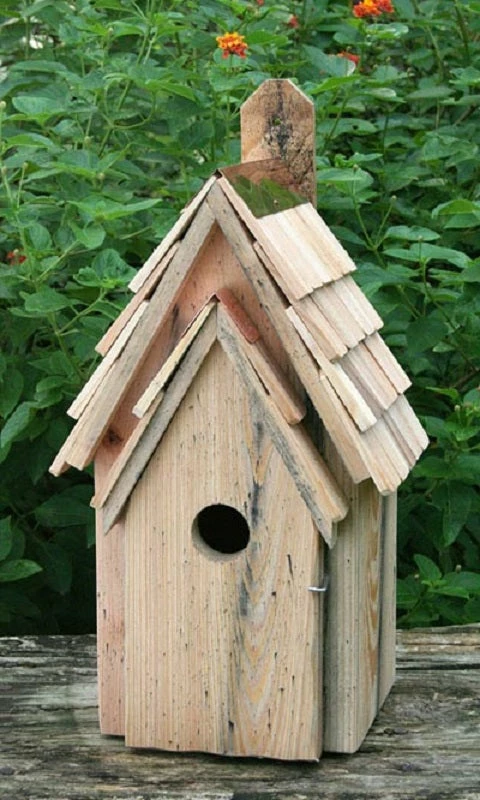 Bluebird Manor Bird House, Natural 3 Bluebird Manor Bird House, Natural