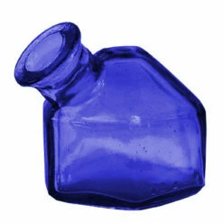 Parasol Products Hummingbird Feeder Replacement Classic Hexagonal Bottle, Blue