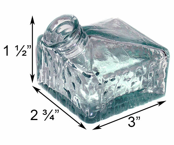 Parasol Products Hummingbird Feeder Replacement Basketweave Square Bottle, Clear 4 Parasol Products Hummingbird Feeder Replacement Basketweave Square Bottle, Clear - Image 2