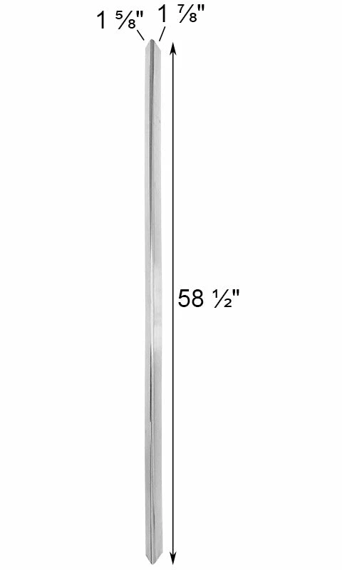 Telescoping Aluminum Triangular Pole, 12' 5 Telescoping Aluminum Triangular Pole, 12' - Image 3