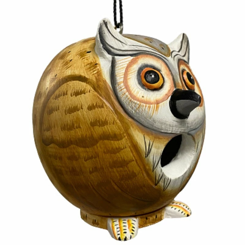 Gord-O Owl Bird House 3 Gord-O Owl Bird House