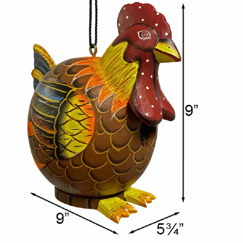 Gord-O Rooster Bird House 4 Gord-O Rooster Bird House - Image 2