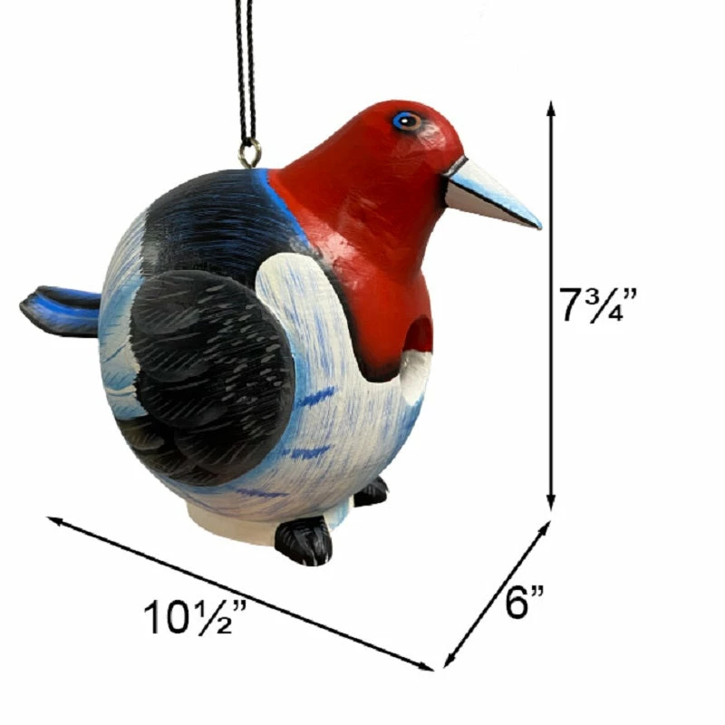 Gord-O Woodpecker Bird House 4 Gord-O Woodpecker Bird House - Image 2