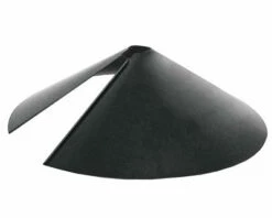 Wrap-Around Squirrel Baffle, Black, 15" Dia.