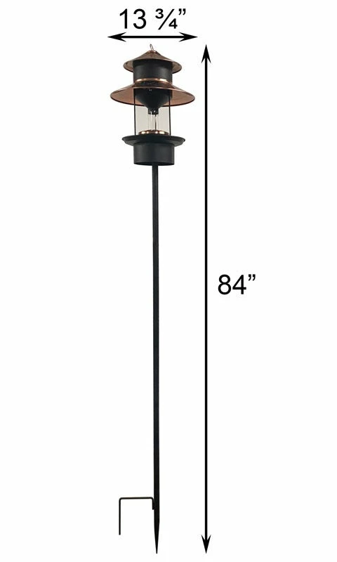 Modern Farmhouse Solar Gaslight Style Bird Feeder 4 Modern Farmhouse Solar Gaslight Style Bird Feeder - Image 2