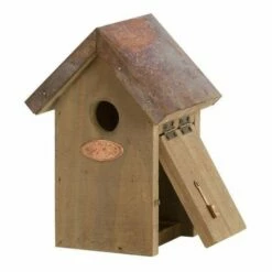 ESSCHERT DESIGN Antique Wash Wren House With Copper Colored Roof 8 ESSCHERT DESIGN Antique Wash Wren House With Copper Colored Roof -US Poultry Supplies Sales Store antique wash wren house copper colored roof 00 01 25 bird esschert design birdhousesandbaths 755