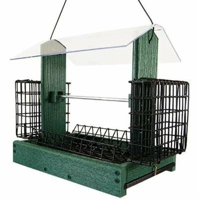 Audubon Going Green 5-in-1 Green Bird Feeder 3 Audubon Going Green 5-in-1 Green Bird Feeder