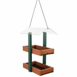 Audubon Going Green Double Platform Bird Feeder