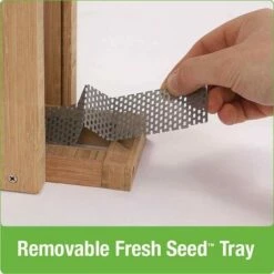 Bamboo Vertical Wave Hopper Bird Feeder -US Poultry Supplies Sales Store bamboo vertical wave hopper bird feeder 25 01 50 00 feeders natures birdhousesandbaths 289