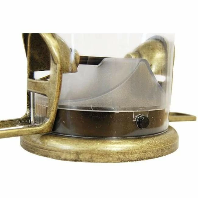 Big Tube Wild Bird Feeder, Antique Brass 5 Big Tube Wild Bird Feeder, Antique Brass - Image 3