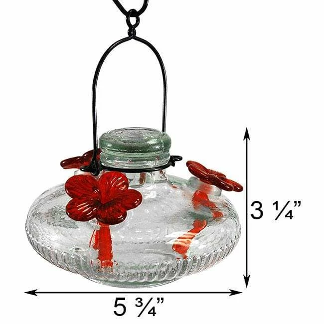 Bloom Hummingbird Feeder, Clear 4 Bloom Hummingbird Feeder, Clear - Image 2
