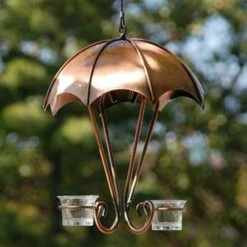Brushed Copper Oriole Feeder