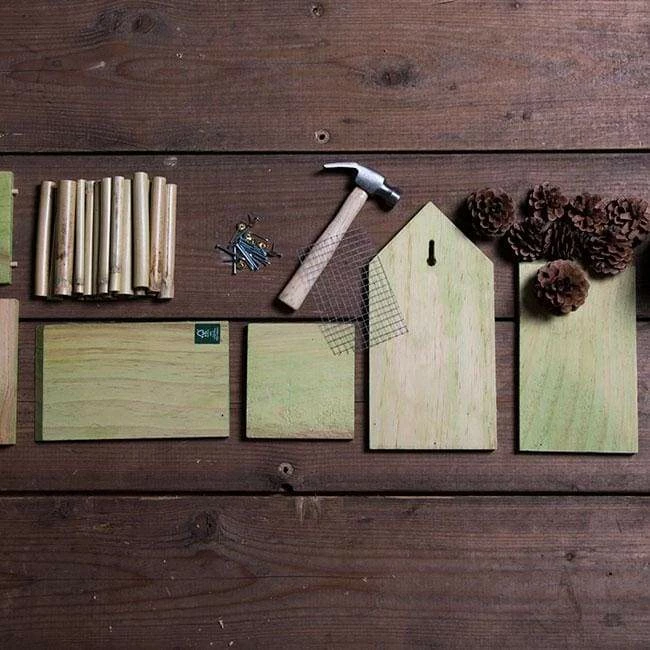 ESSCHERT DESIGN Build-It-Yourself Bird House Kit 6 ESSCHERT DESIGN Build-It-Yourself Bird House Kit - Image 4