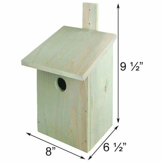 ESSCHERT DESIGN Build-It-Yourself Bird House Kit 4 ESSCHERT DESIGN Build-It-Yourself Bird House Kit - Image 2