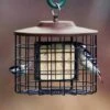 Caged Double Suet Feeder, Brown 2 Caged Double Suet Feeder, Brown -US Poultry Supplies Sales Store caged double suet feeder brown 25 01 50 00 bird feeders stokes select birdhousesandbaths 634