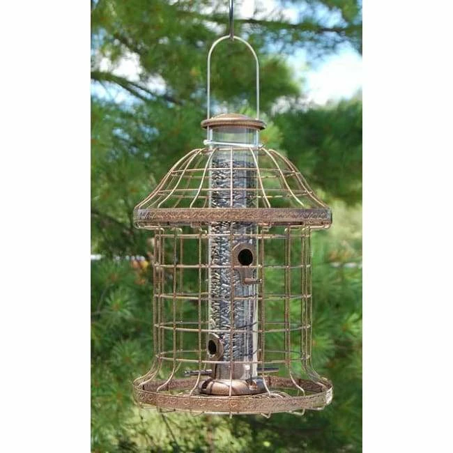 Caged Wild Bird Feeder 3 Caged Wild Bird Feeder