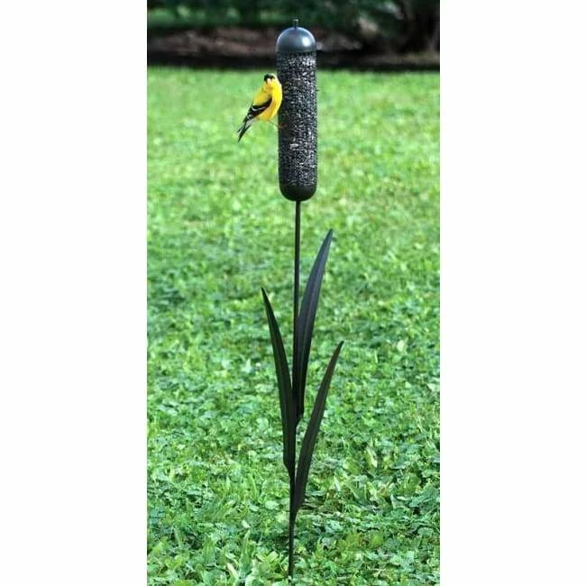 Cattail Staked Bird Feeder 5 Cattail Staked Bird Feeder - Image 3