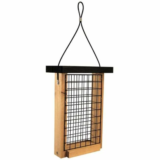 Cedar Double Suet Feeder 3 Cedar Double Suet Feeder