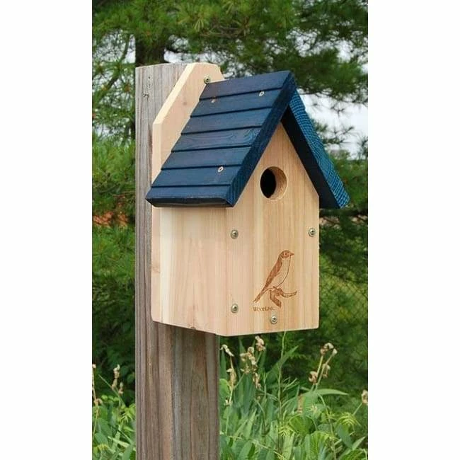 Cedar Garden Bluebird House 3 Cedar Garden Bluebird House