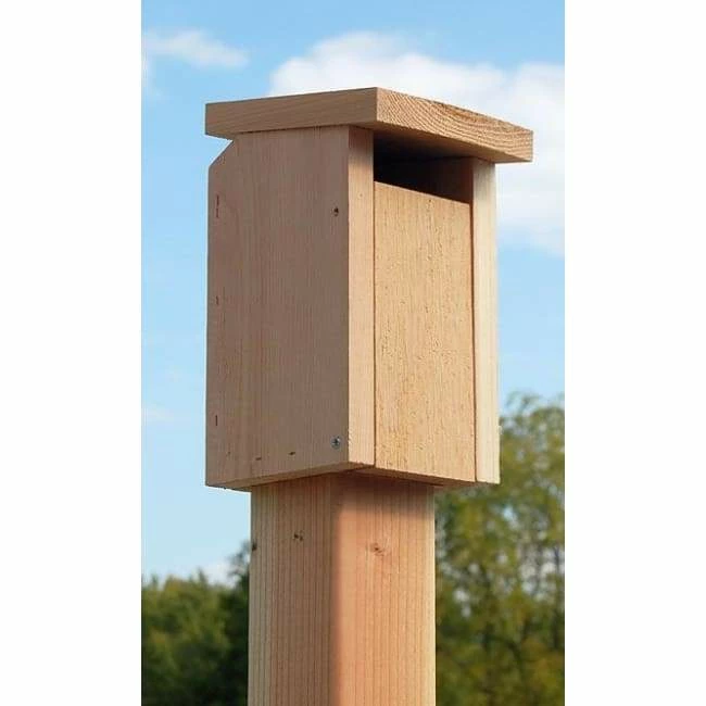 Cedar Sparrow-Resistant Bluebird House 3 Cedar Sparrow-Resistant Bluebird House