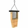 Cedar Suet Feeder With Tail Prop 2 Cedar Suet Feeder With Tail Prop -US Poultry Supplies Sales Store cedar suet feeder tail prop 00 01 25 bird feeders natures birdhousesandbaths 106