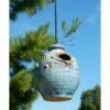 Ceramic Small Bird House, French Blue 1 Ceramic Small Bird House, French Blue -US Poultry Supplies Sales Store ceramic french blue small bird house 25 01 50 00 anthony stoneware birdhousesandbaths 483
