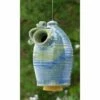 Ceramic Hanging Bluebird House, French Blue 2 Ceramic Hanging Bluebird House, French Blue -US Poultry Supplies Sales Store ceramic hanging french blue bluebird house 50 01 75 00 bird anthony stoneware birdhousesandbaths 775