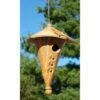 Ceramic Two-Piece Cone Bird House, Butternut 2 Ceramic Two-Piece Cone Bird House, Butternut -US Poultry Supplies Sales Store ceramic two piece cone butternut bird house 50 01 75 00 anthony stoneware birdhousesandbaths 709