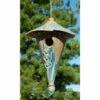 Ceramic Two-Piece Cone Bird House, French Blue 1 Ceramic Two-Piece Cone Bird House, French Blue -US Poultry Supplies Sales Store ceramic two piece cone french blue bird house 50 01 75 00 anthony stoneware birdhousesandbaths 351