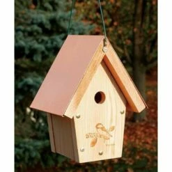 Chickadee & Wren House With CopperTop