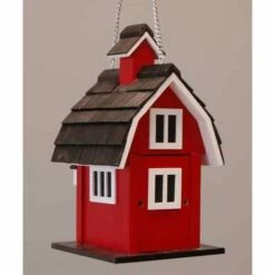 Classic Red Barn Bird House -US Poultry Supplies Sales Store classic red barn bird house 25 01 50 00 home bazaar birdhousesandbaths 428