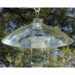 Clear Plastic Weather Shield & Squirrel Baffle